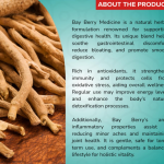 Bay Berry Capsule - 60 Capsules (Get One Bottle 50ml Bay Berry Drops Free)