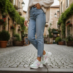 Women’s Chunky Sneakers | Stylish Casual Sports Shoes for Girls | Lightweight Comfort Sole with Trendy Pastel Design | Walking, Daily Use, College Use