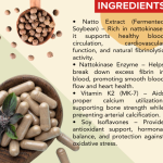 Natto Extract Capsule - 60 Capsules (Get One Bottle 50ml Natto Extract Drops Free)