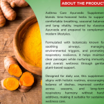 ASTHMA CARE CAPSULES - 60 CAPSULES (BUY ONE GET SAME 50ML DROPS FREE)