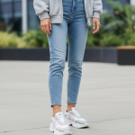 Women’s Chunky Sneakers | Stylish Casual Sports Shoes for Girls | Lightweight Comfort Sole with Trendy Pastel Design | Walking, Daily Use, College Use