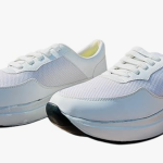Men’s Premium Casual Sneakers with TPE Sole | Lightweight White Shoes, Walking & Office Casuals