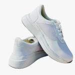 Men’s Premium Casual Sneakers with TPE Sole | Lightweight White Shoes, Walking & Office Casuals