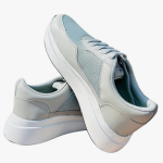 Men’s Premium Casual Sneakers with TPE Sole | Lightweight White Shoes, Walking & Office Casuals
