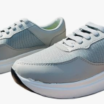 Men’s Premium Casual Sneakers with TPE Sole | Lightweight White Shoes, Walking & Office Casuals