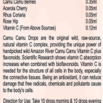 Camu Camu Drops - 50ML (Buy One Get Same 50ML Drops Free)