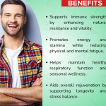 Astragalus Capsule - 60 Capsules (Get One Bottle 50ml Astragalus Drops Free)