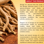 BORAGE OIL SOFTGEL - 60 SOFTGELS (BUY ONE GET SAME 50ML DROPS FREE)