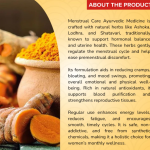 Menstrual Care Capsule - 60 Capsules (Get One Bottle 50ml Menstrual Care Drops Free)