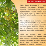 TRIPLE GUARD ECHINACEAE CAPSULES - 60 CAPSULES (BUY ONE GET SAME 50ML DROPS FREE)