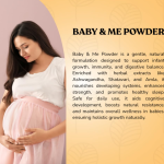 BABY AND ME POWDERS - 200 GRAMS (BUY ONE GET SAME 50ML DROPS FREE + 100 GRAMS CHAMAN KISMIS (RAISIN) FREE – BOOST YOUR ENERGY WITH RAISIN)