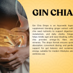 GIN CHIA CAPSULES - 60 CAPSULES (BUY ONE GET SAME 50ML DROPS FREE)