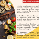 D- MANNOSE CAPSULE - 60 CAPSULE (BUY ONE GET SAME 50ML DROPS FREE)