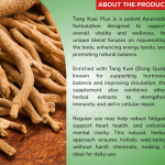 TANG KUEI PLUS CAPSULES - 60 CAPSULES (BUY ONE GET SAME 50ML DROPS FREE)