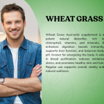 Wheat Grass Capsule - 60 Capsules (Get One Bottle 50ml Wheat Grass Drops Free)
