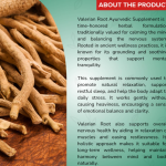 Valerian Root Extract Capsule - 60 Capsules (Get One Bottle 50ml Valerian Root Extract Drops Free)