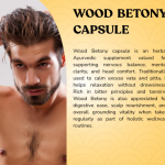 WOOD BETONY CAPSULES - 60 CAPSULES (BUY ONE GET SAME 50ML DROPS FREE)
