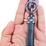 Aayush Premium Leather Keychain and Keyring Compatible