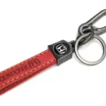 Aayush Premium Leather Keychain and Keyring Compatible