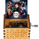 Demon Slayer Wooden Music Box, 10 x 8 x 5 cm (25)