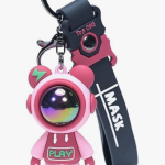 Premium Metal Weapon Cool Cute Anime Cartoon 3D Rubber Creative Silicon Keychain Suitable For Girls | Car key rings| Bike Key Chains | Bag Charm | Boys