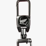 Premium Metallic Keychain and Keyring for Honda Activa and Bikes