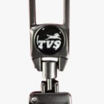 TVS Metallic Keychain and Keyring, Compatible with TVS Jupiter, NTorq, Jupiter 125, iQube, TVS X, Apache, Ronin, Raider