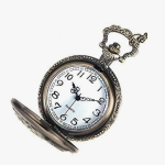 Premium Pocket Watch Keychains, Metal Antique TREES