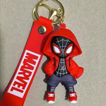 Premium Key c Of Famous Anime Key Rubber Silicone Action Character Key rings!