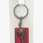 Iconic Metal Lord Hanuman Gada Keychain