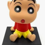 Super Hero Shinchan Action Figure Limited Edition Bobblehead with Mobile Holder for Car Dashboard, Office Desk & Study Table (Pack of 1)