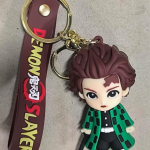 Premium Key c Of Famous Anime Key Rubber Silicone Action Character Key rings