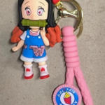 Premium Key c Of Famous Anime Key Rubber Silicone Action Character Key rings