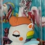 cham Cute Funky Silicone Unicorn Toy and Charm Key