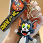 Premium Key c Of Famous Anime Key Rubber Silicone Action Character Key rings