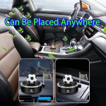 Trending New Alloy Solar Car Air Freshener Aromatherapy Car Interior Decoration Accessories Fragrance for Home Office Decoration