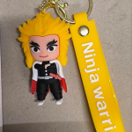 Premium Key c Of Famous Anime Key Rubber Silicone Action Character Key rings