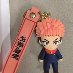 Premium Key c Of Famous Anime Key Rubber Silicone Action Character Key rings