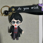 Premium Key c Of Famous Anime Key Rubber Silicone Action Character Key rings