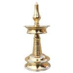 Brass Table Decor Round Kerala Fancy Deepak