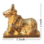 Brass Showpiece Nandi Ji God Idol Statue