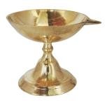 Brass Table Decor Panti Stand Deepak No. 3