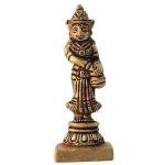 Brass Radha Ji God Idol – Premium Religious Showpiece