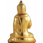 Aluminium Gold Buddha Statue – Premium Showpiece for Home & Office