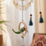 Aluminium Showpiece Parrot Ring Small Statue