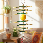 Aluminium Wall Hanging Showpiece Nimbu Mirchi Latkan