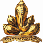Aluminium Showpiece Shank Ganesh