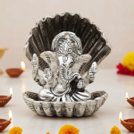 Aluminium  Showpiece Ganeshji in Seep