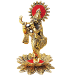 Aluminium  Showpiece Krishna Statue