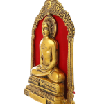 Aluminium Lord Mahaveer Ji Statue – Jain Tirthankar Idol for Home & Temple Décor